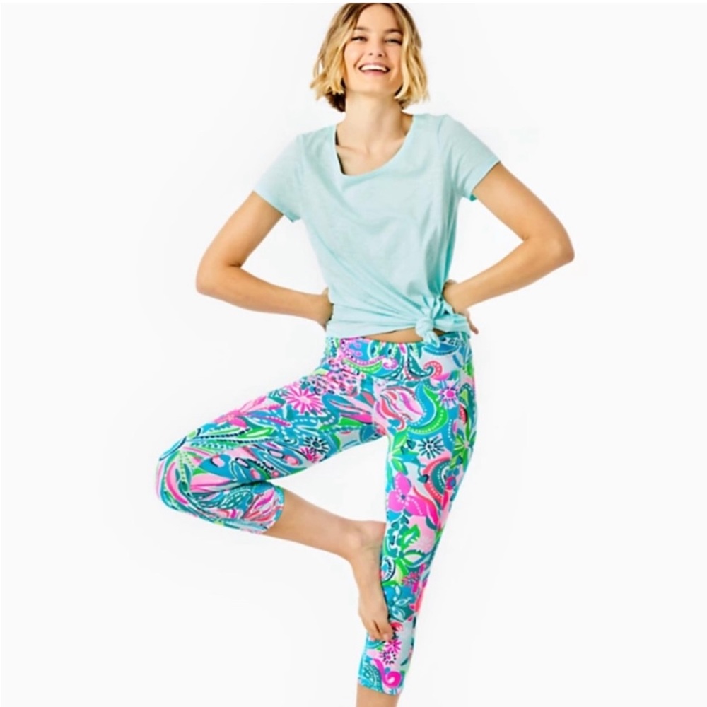 Iilly Pulitzer cropped leggings